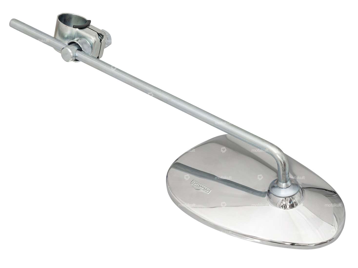 Bumm Spiegel oval klein links Chrom Carousel Image 2