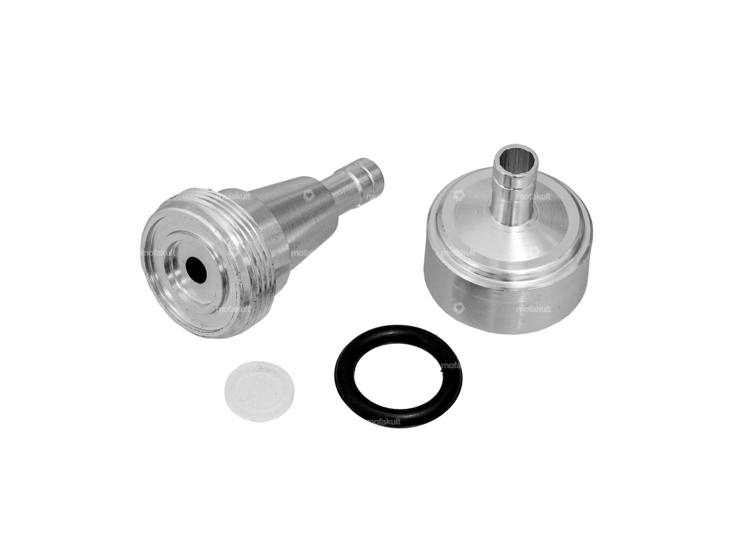 Small aluminum fuel filter (removable) Carousel Image 2