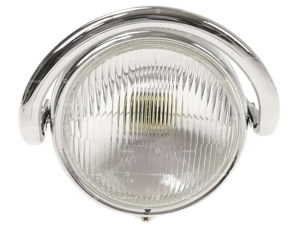 66HEROES Bügel Scheinwerfer Chrom Carousel Image 3