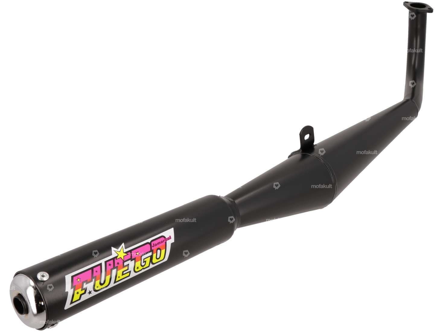 Jamarcol Fuego exhaust 28 mm black | Tomos Carousel Image 2