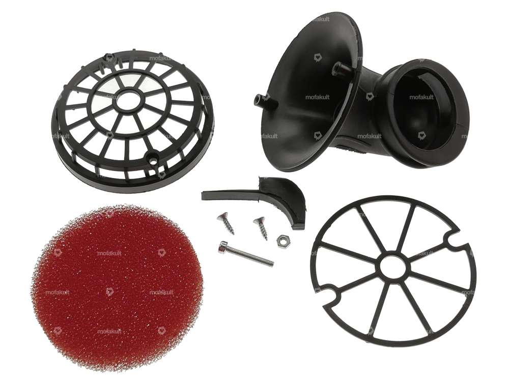 Malossi air filter 90° Carousel Image 1