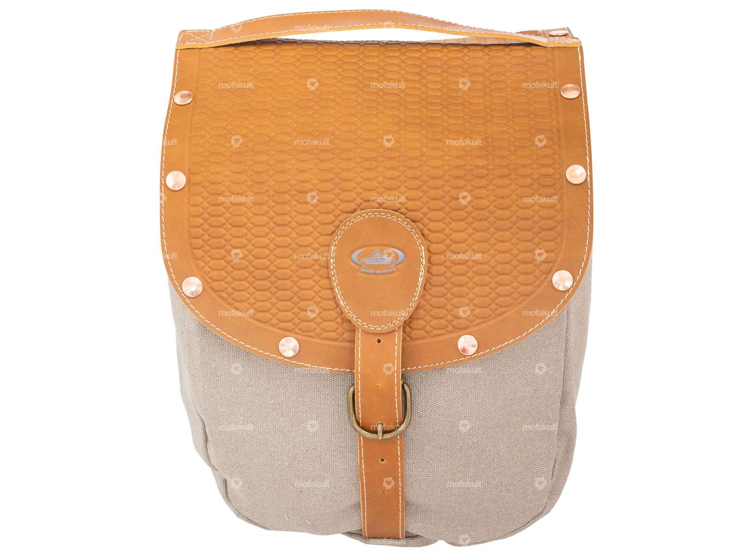 Gepäcktasche Oldschool honig Carousel Image 2