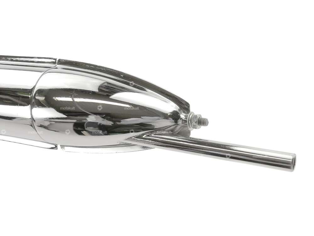 Endtopf (Ø 27 / 60 mm) Chrom Auspuff | ILO Carousel Image 3