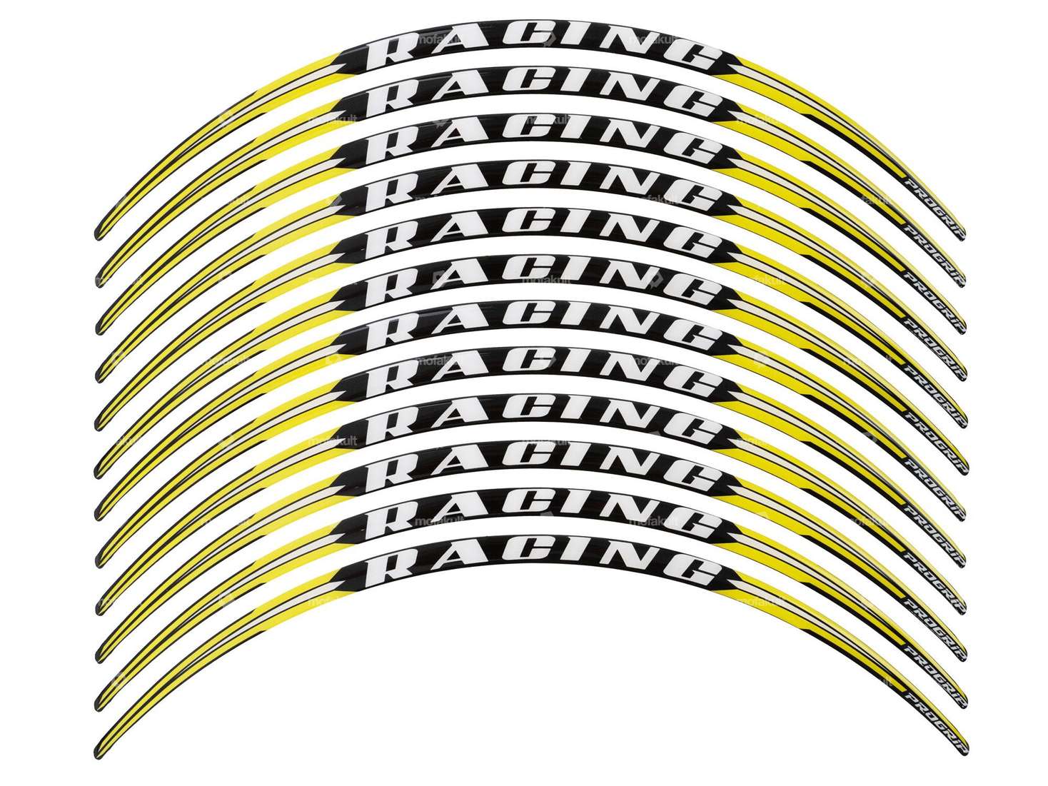 ProGrip Sticker Felgen Racing gelb Carousel Image 1