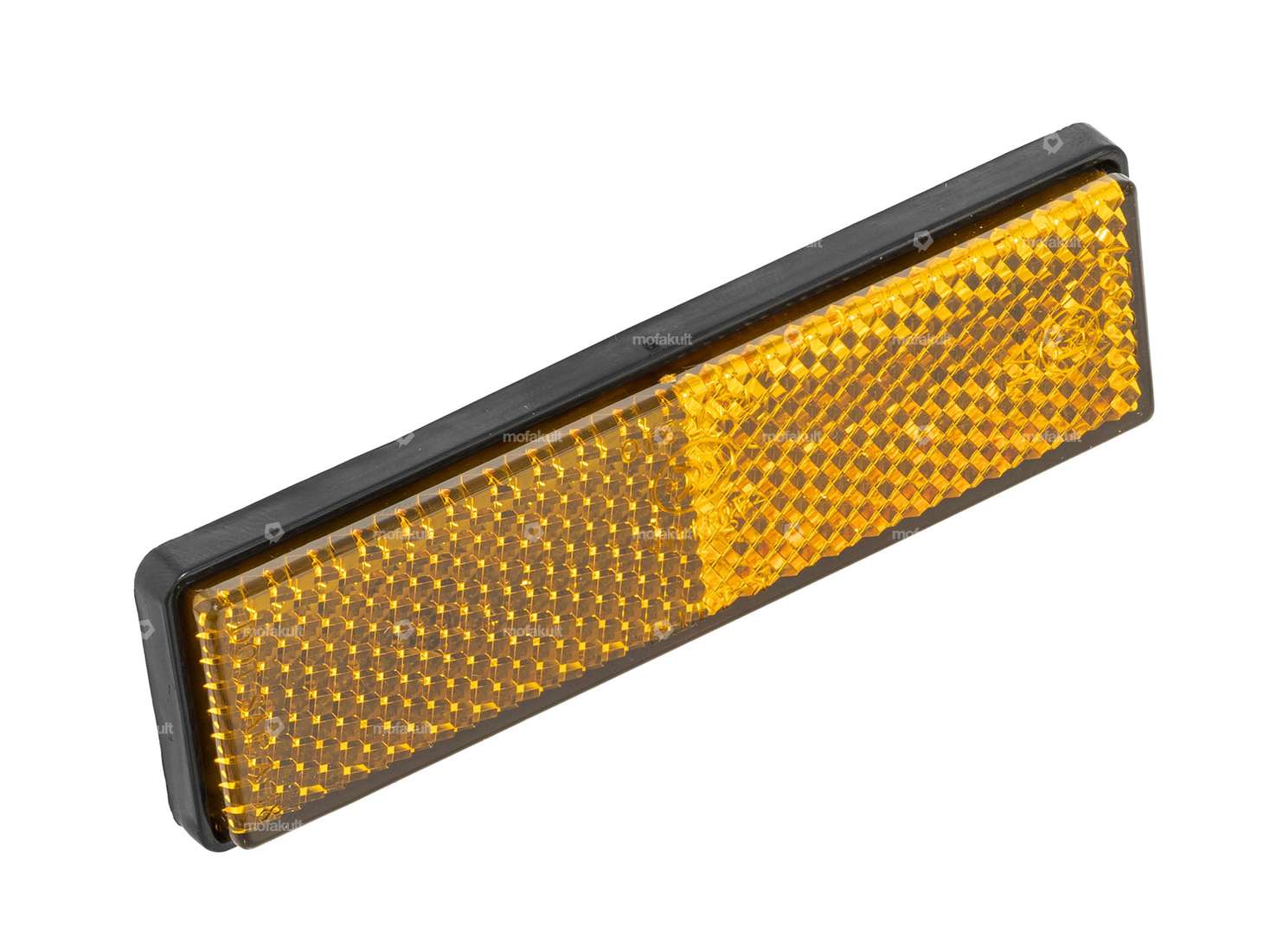 Reflektor selbstklebend eckig orange Carousel Image 1