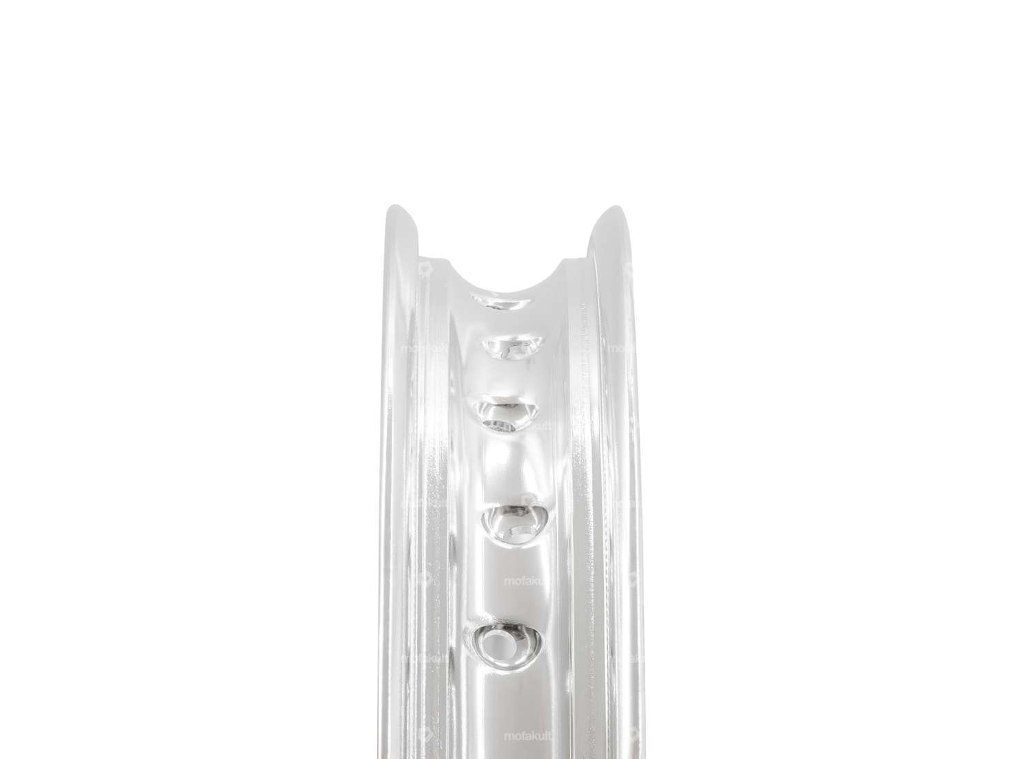 Felgenring 1.60 x 17" (55 mm) Alu silber eloxiert grosse Nippellöcher Carousel Image 3