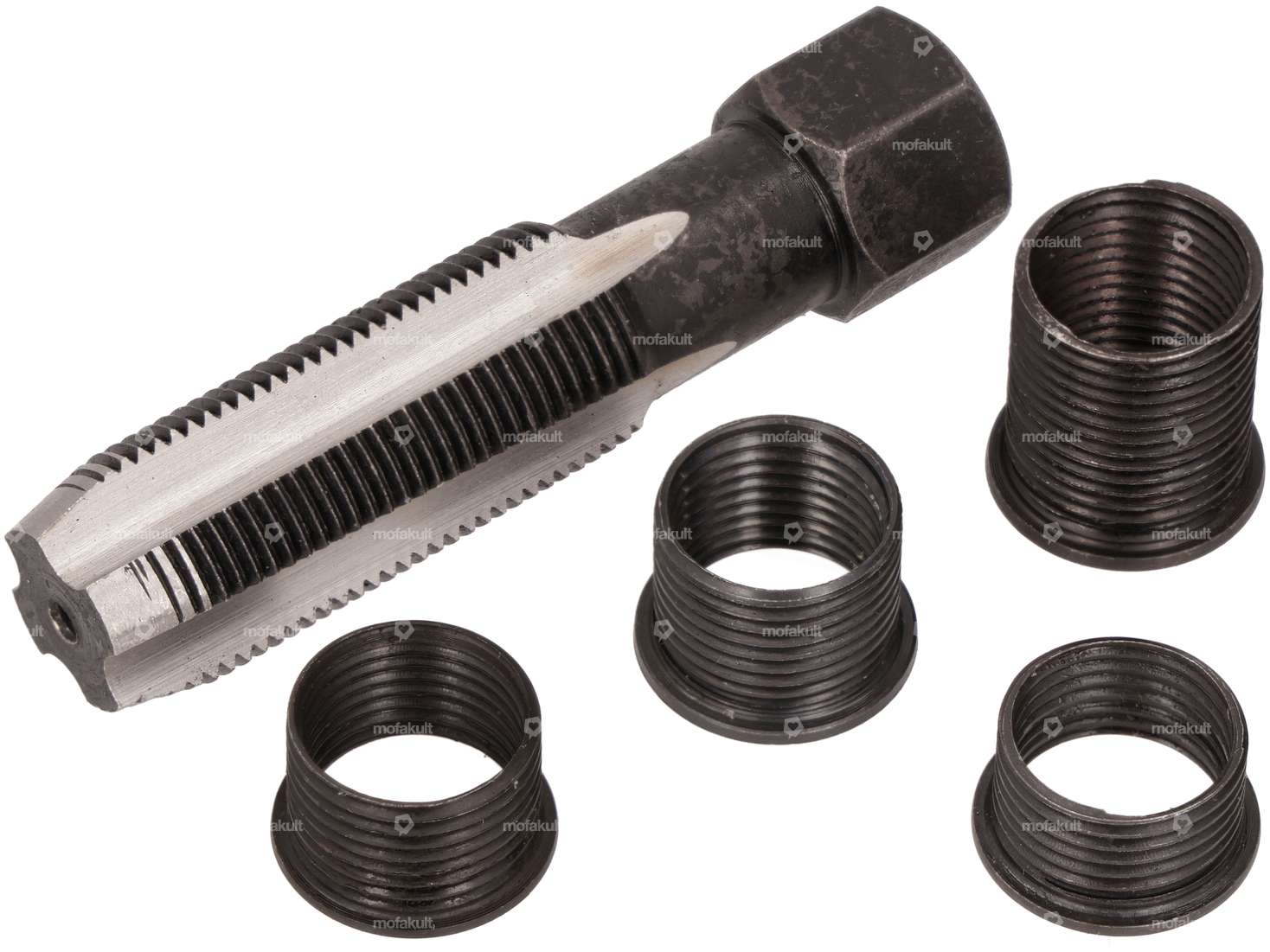 BGS Reparaturset Zündkerzengewinde M14x1.25 5-tlg. Carousel Image 1