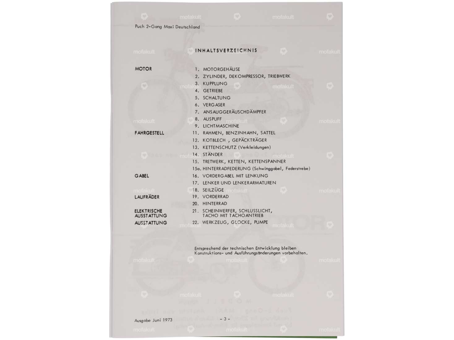 Spare parts catalog | Puch Maxi 2-speed 25 / 40 km/h Carousel Image 2