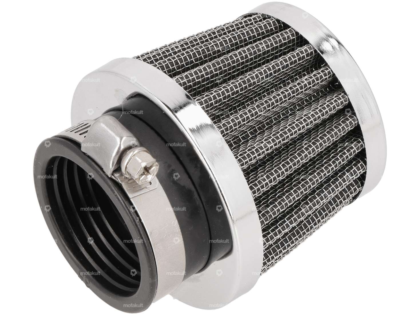 Polini air filter Ø 35 mm grille straight PHBG Carousel Image 1