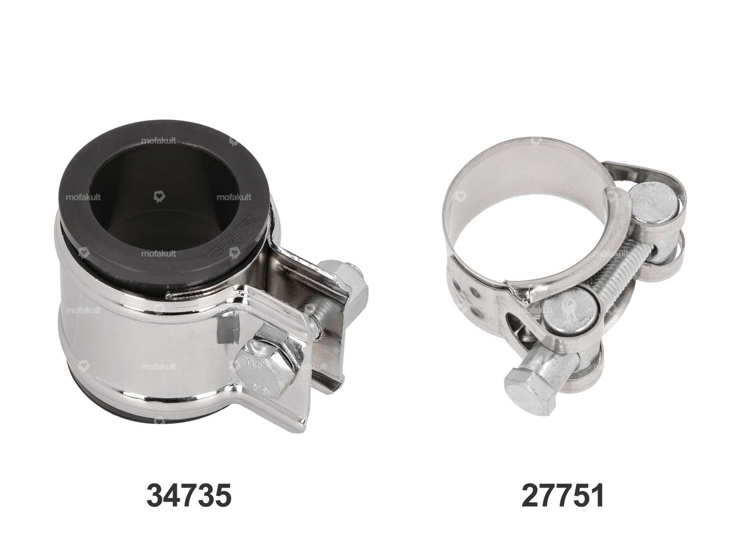 swiing® ingenious Resonanz-Auspuff-Set Ø 28 / 70 mm | Sachs 503 Carousel Image 2