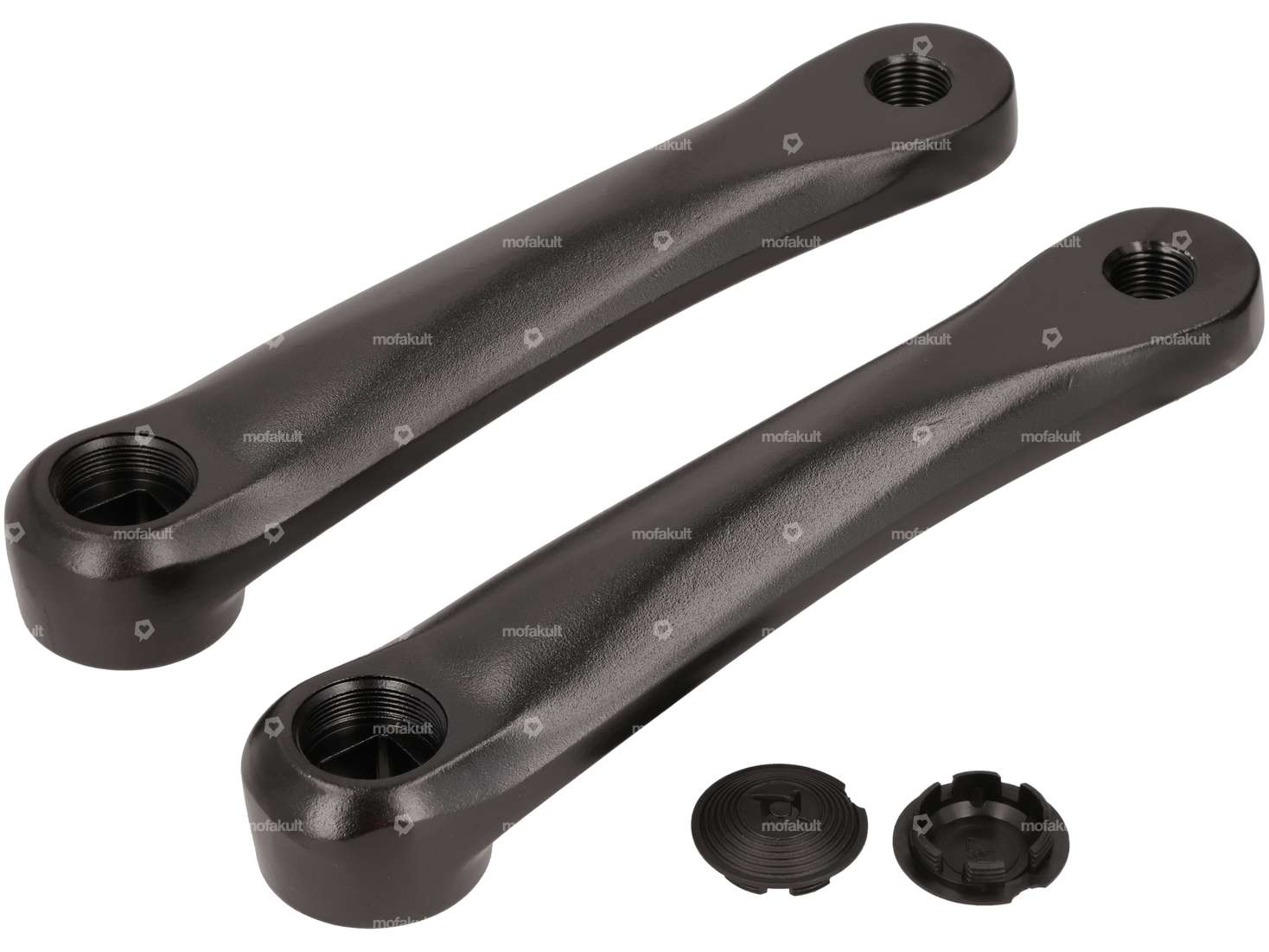 Pedal cranks right & left black (square) pair original | Pony GTX, Cross 521 (P8081) Carousel Image 1
