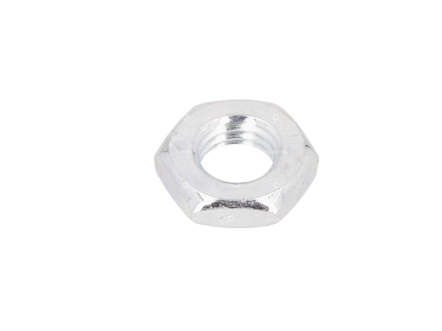 Mutter M10x1.5 Linksgewinde niedrig verzinkt Carousel Image 1