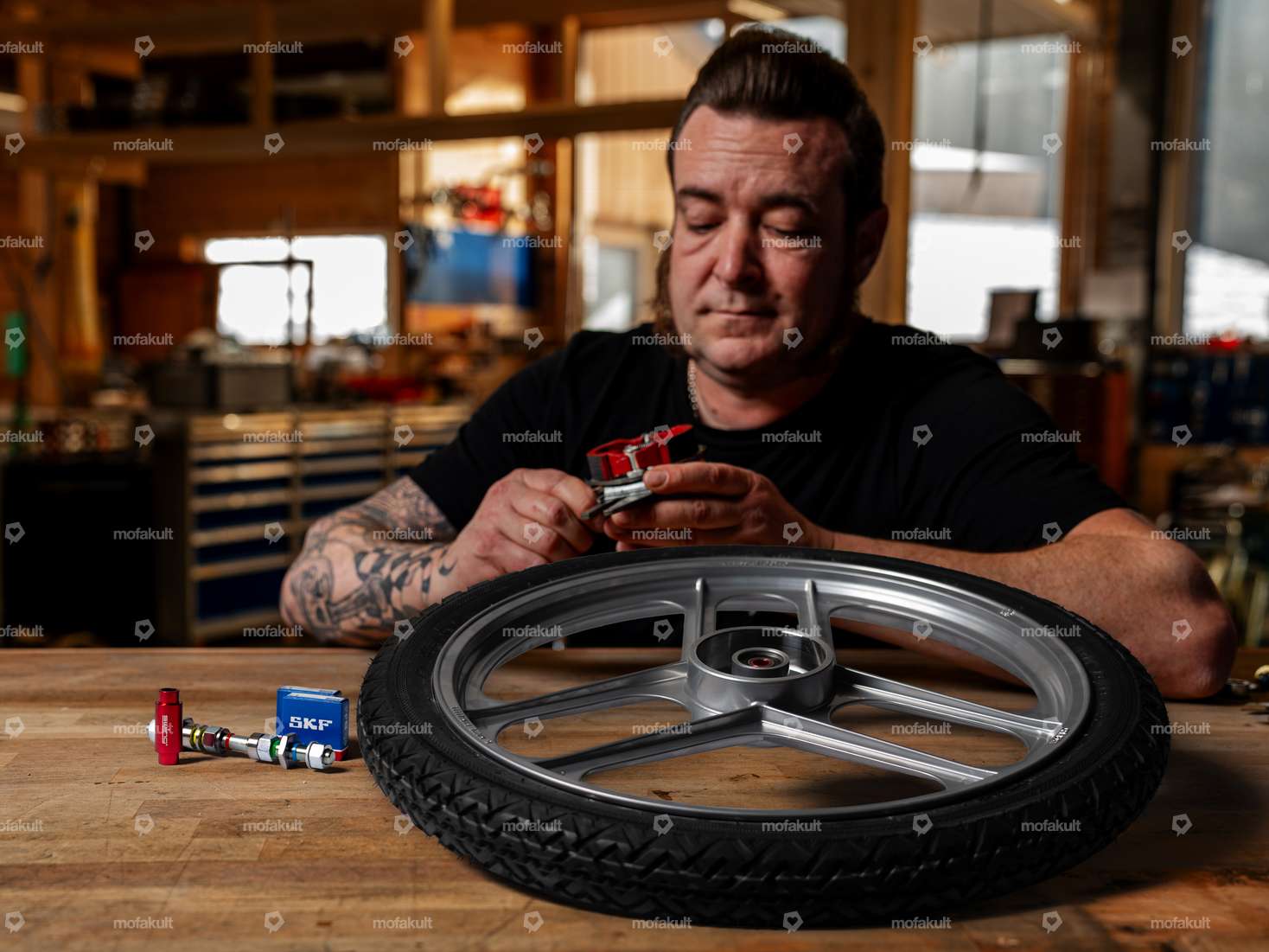 Siggnature Nabenrevision (Rillen-Kugellager) Vorderrad 16" | Pony Cross 521 Carousel Image 1