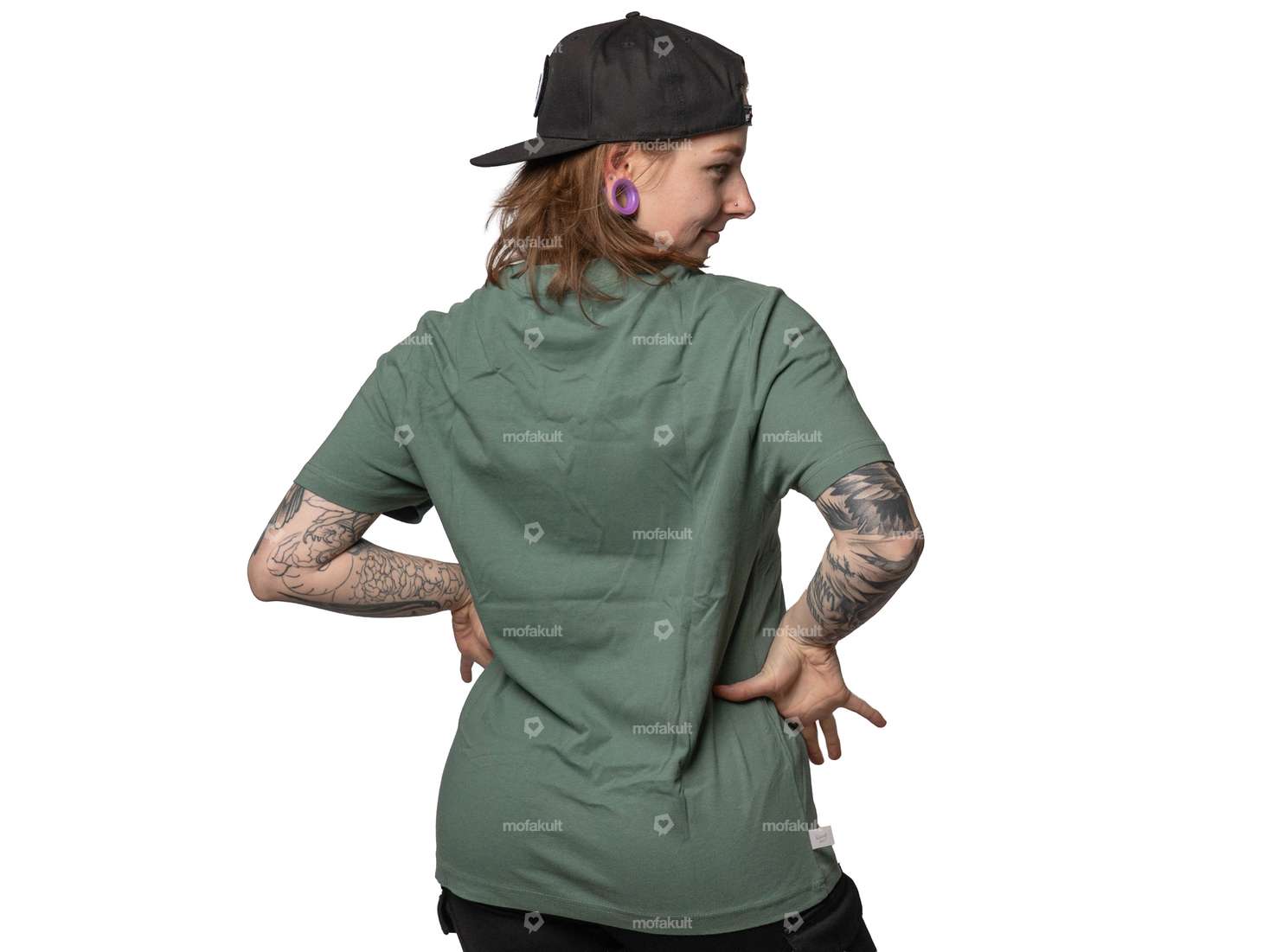 mk-Merch T-Shirt «Maxi Tuning» petrol Carousel Image 3