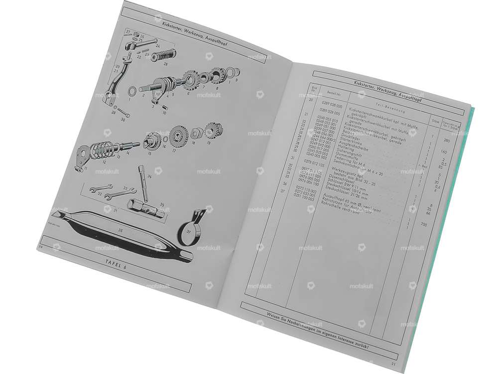 Ersatzteil-Liste | Sachs 50/3 LKH, LH Motor Carousel Image 2