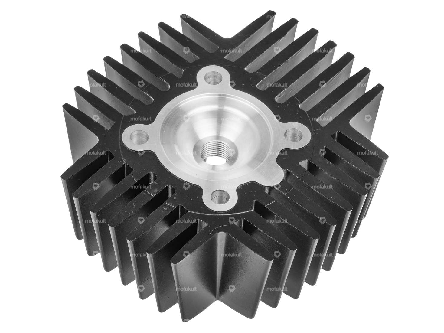 GPO 42 mm cylinder head Puch Tuning (Maxi S, N | X30 NS, NL, N-2AH) black Carousel Image 2