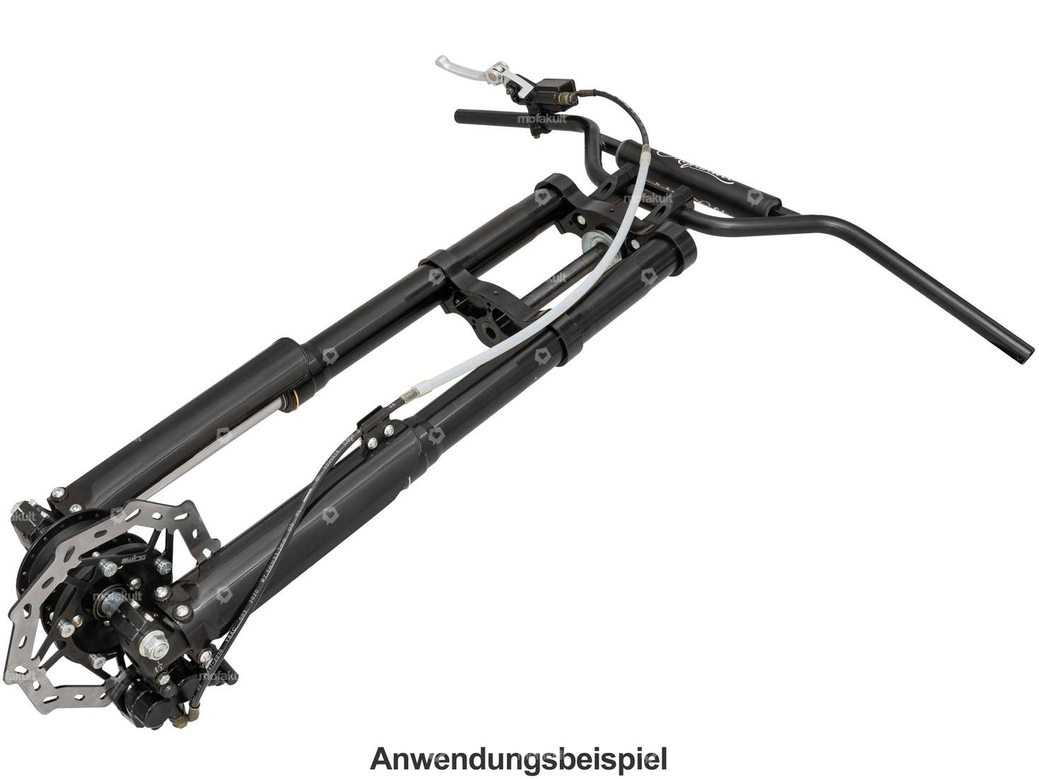 Set Bremshebel mit Bremssattel Cross-Gabel Carousel Image 4