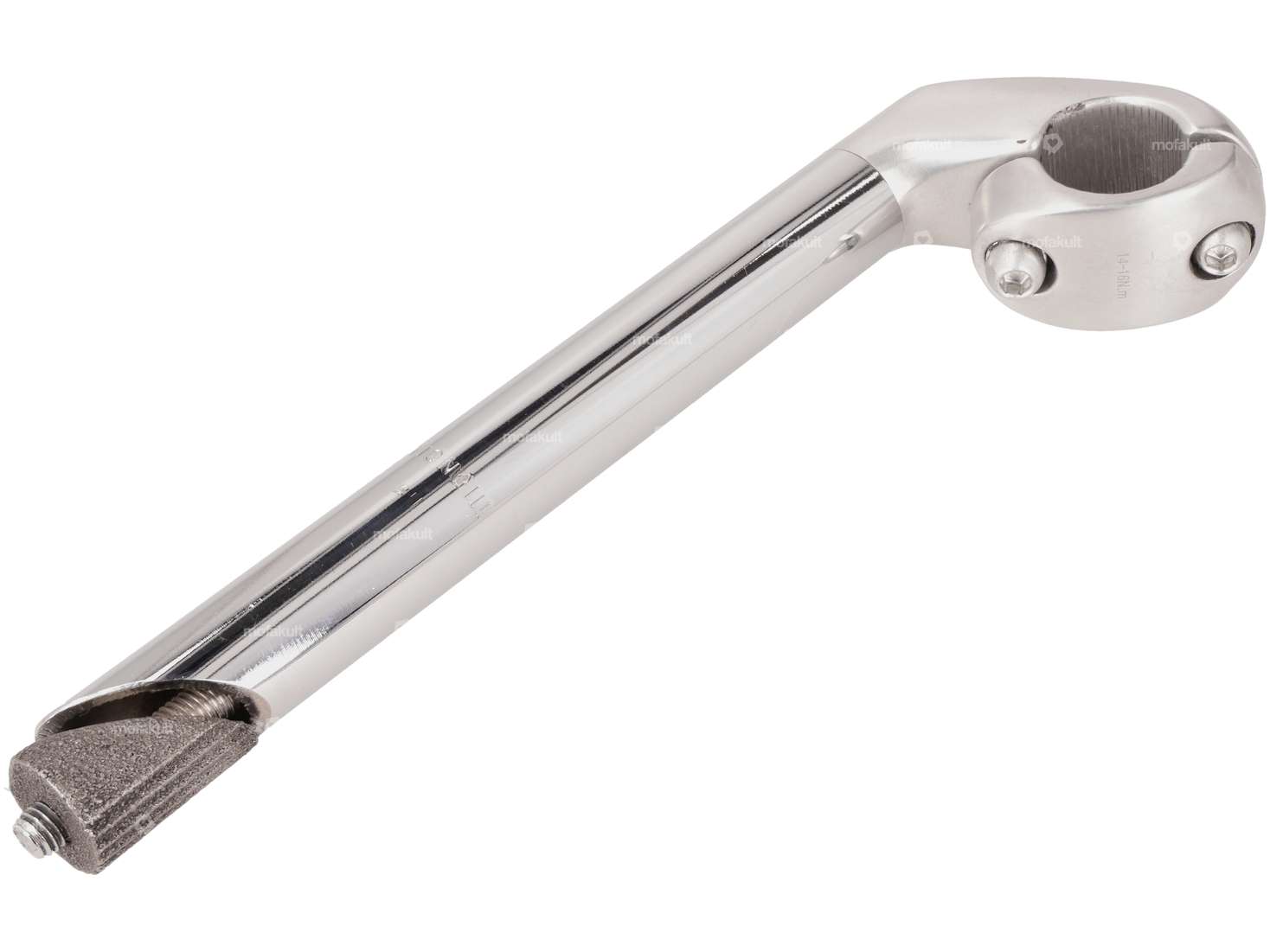 Lenkervorbau 22 mm silber (1A-Qualität) Carousel Image 2