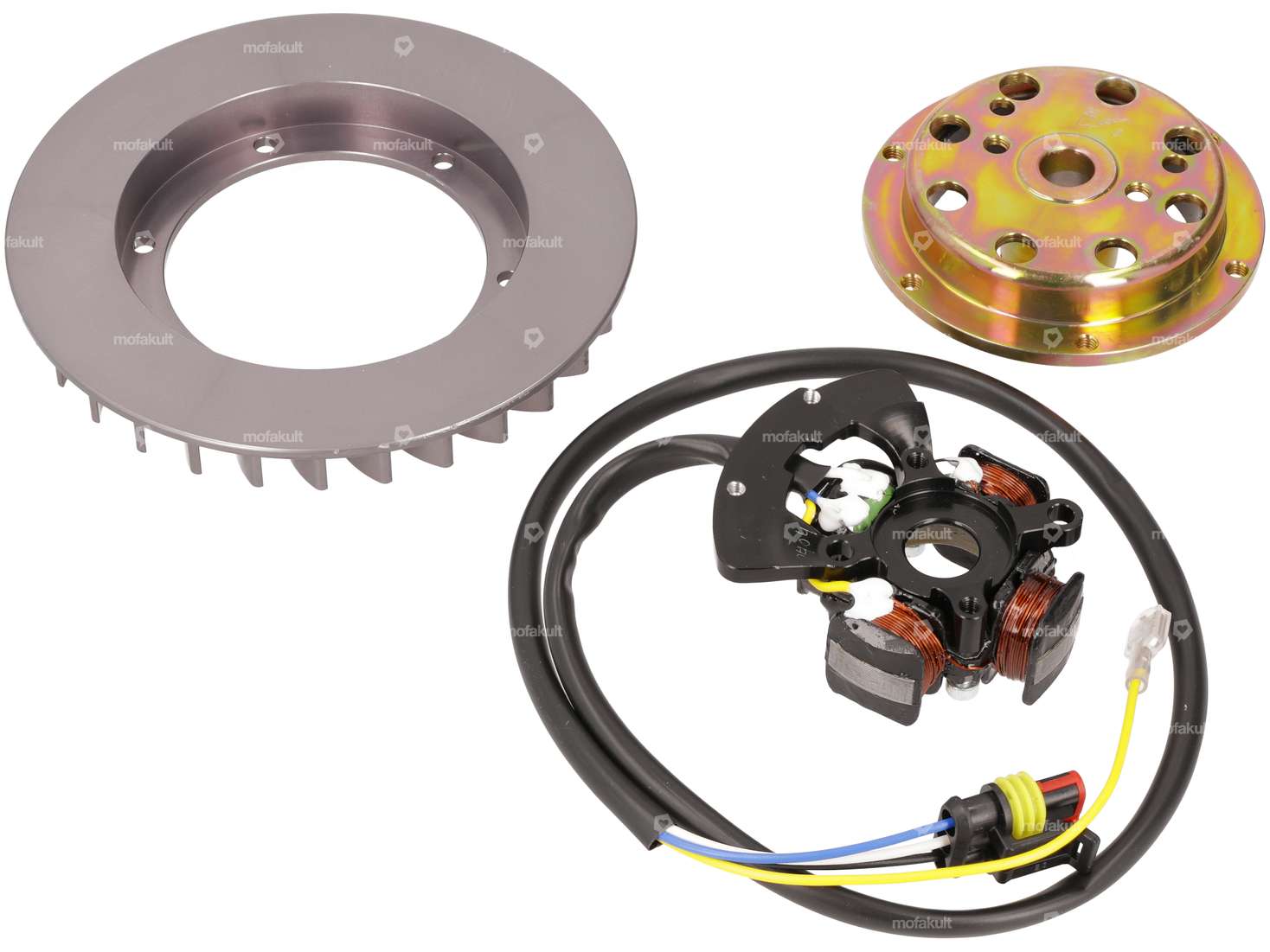 HPI Rennzündung 12V mit Licht elekt. Gehäuse | Piaggio Ciao, SI, Bravo, Boxer Carousel Image 2