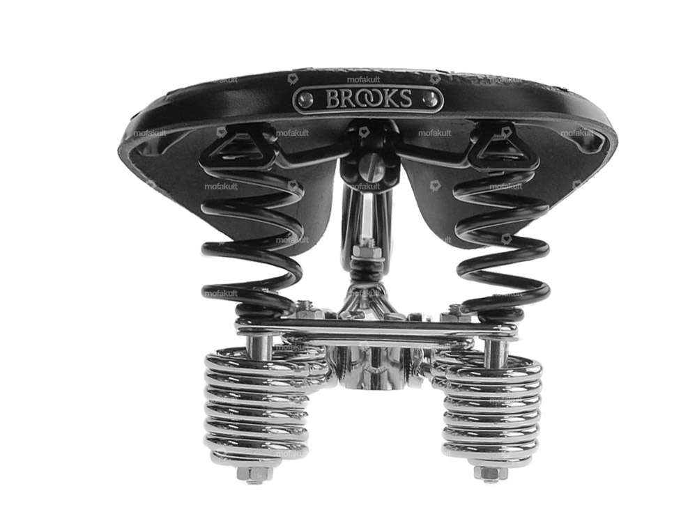 BROOKS Sattel Leder schwarz Carousel Image 4