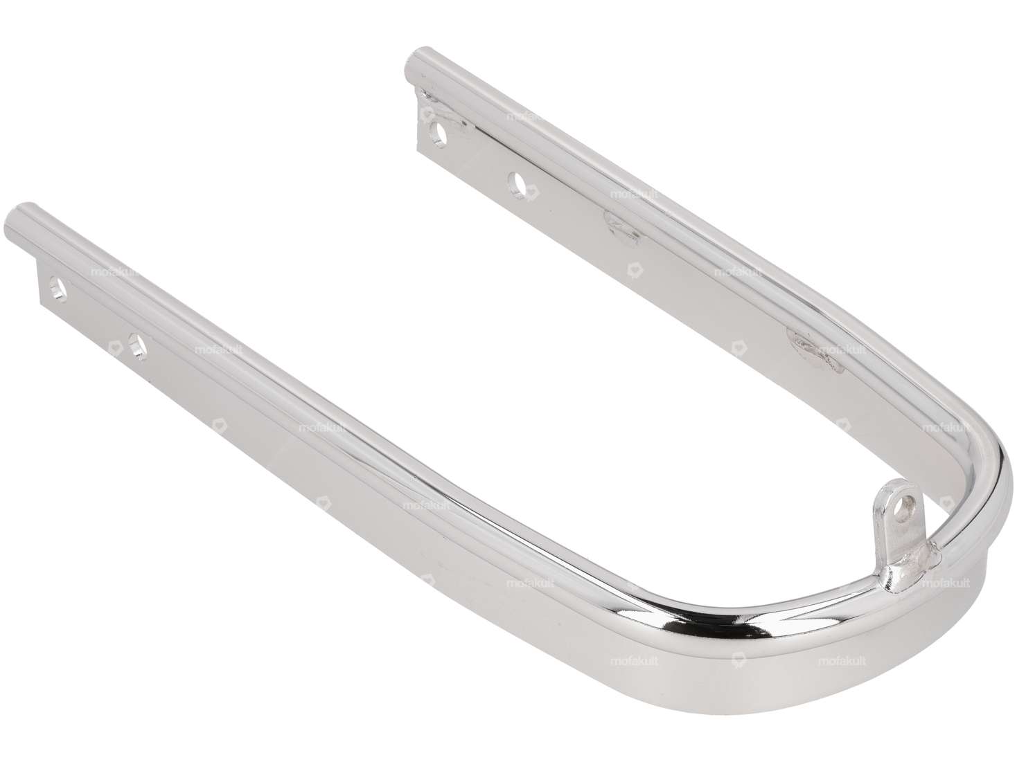 EBR Verstärkungs-/ Schutzblechbogen für Gabel vorne massiv Chrom Carousel Image 2