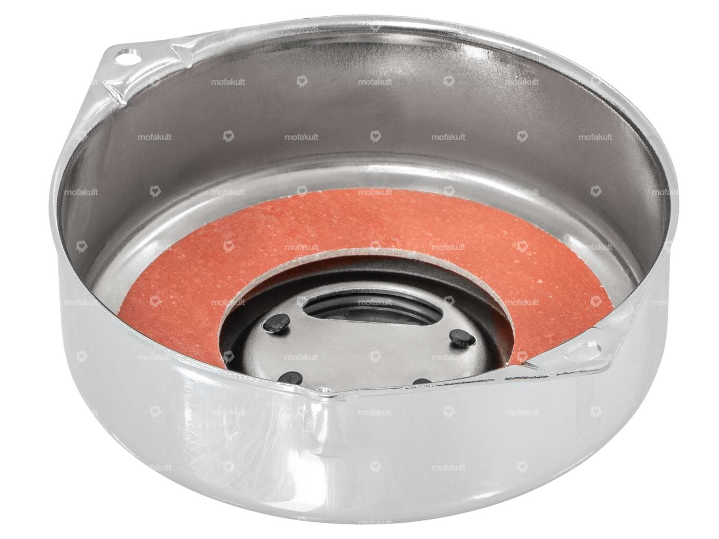 GPO Zündungsdeckel Chrom «Puch» Emblem schwarz | Puch Carousel Image 3