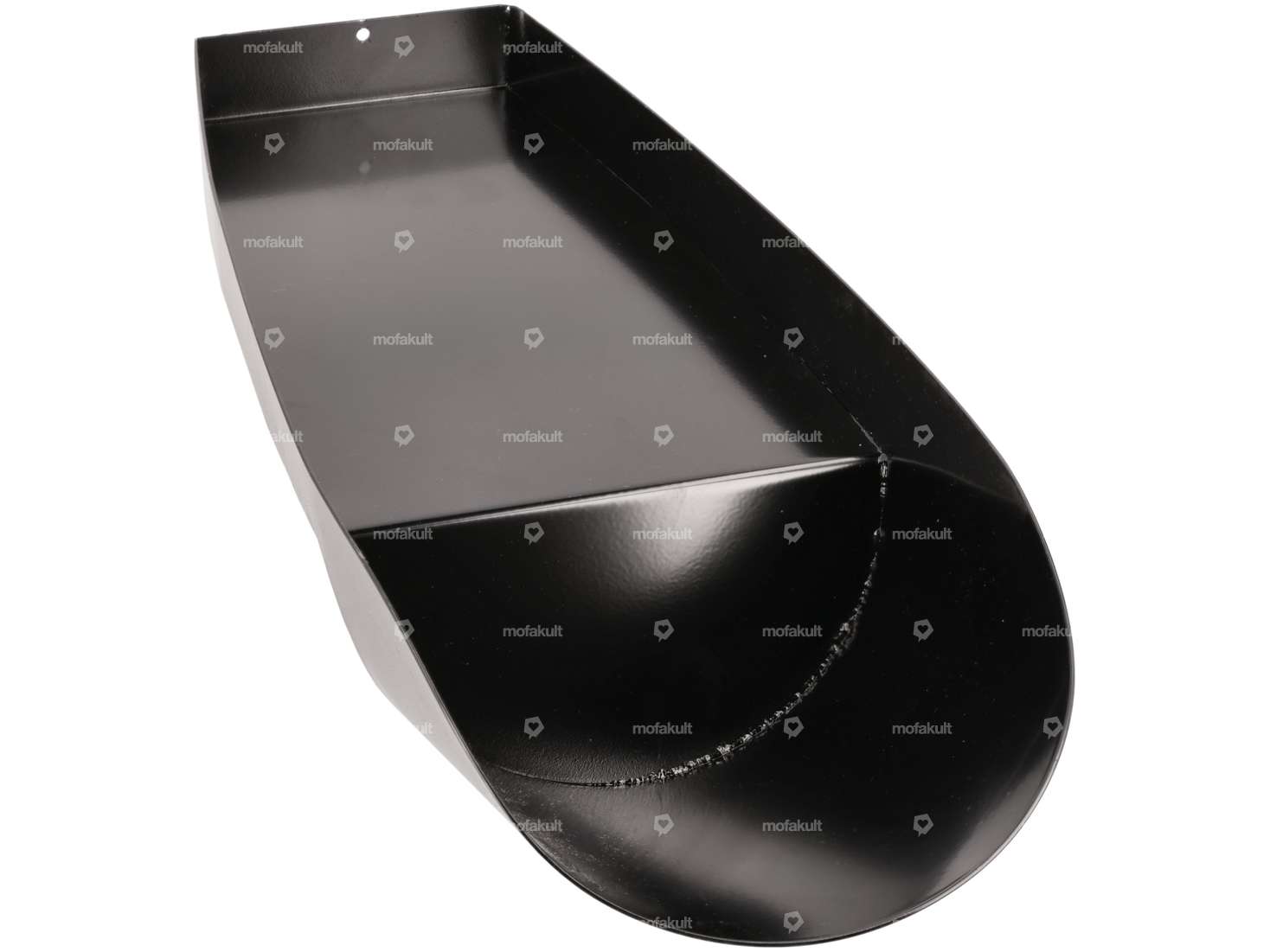 MLM Sattelschale Cafe Racer rund schwarz Carousel Image 2