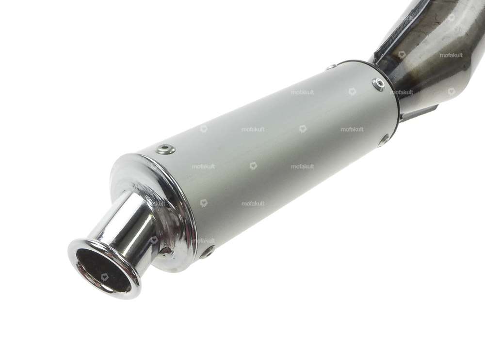 Auspuff Bullet blank / Alu | Tomos A3 Carousel Image 2