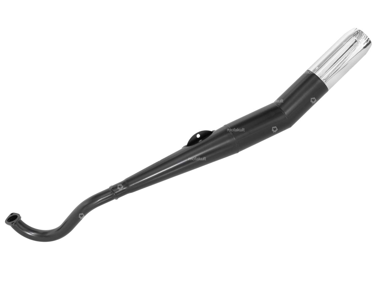 HOMOET Exhaust RS black / chrome | Puch Carousel Image 1