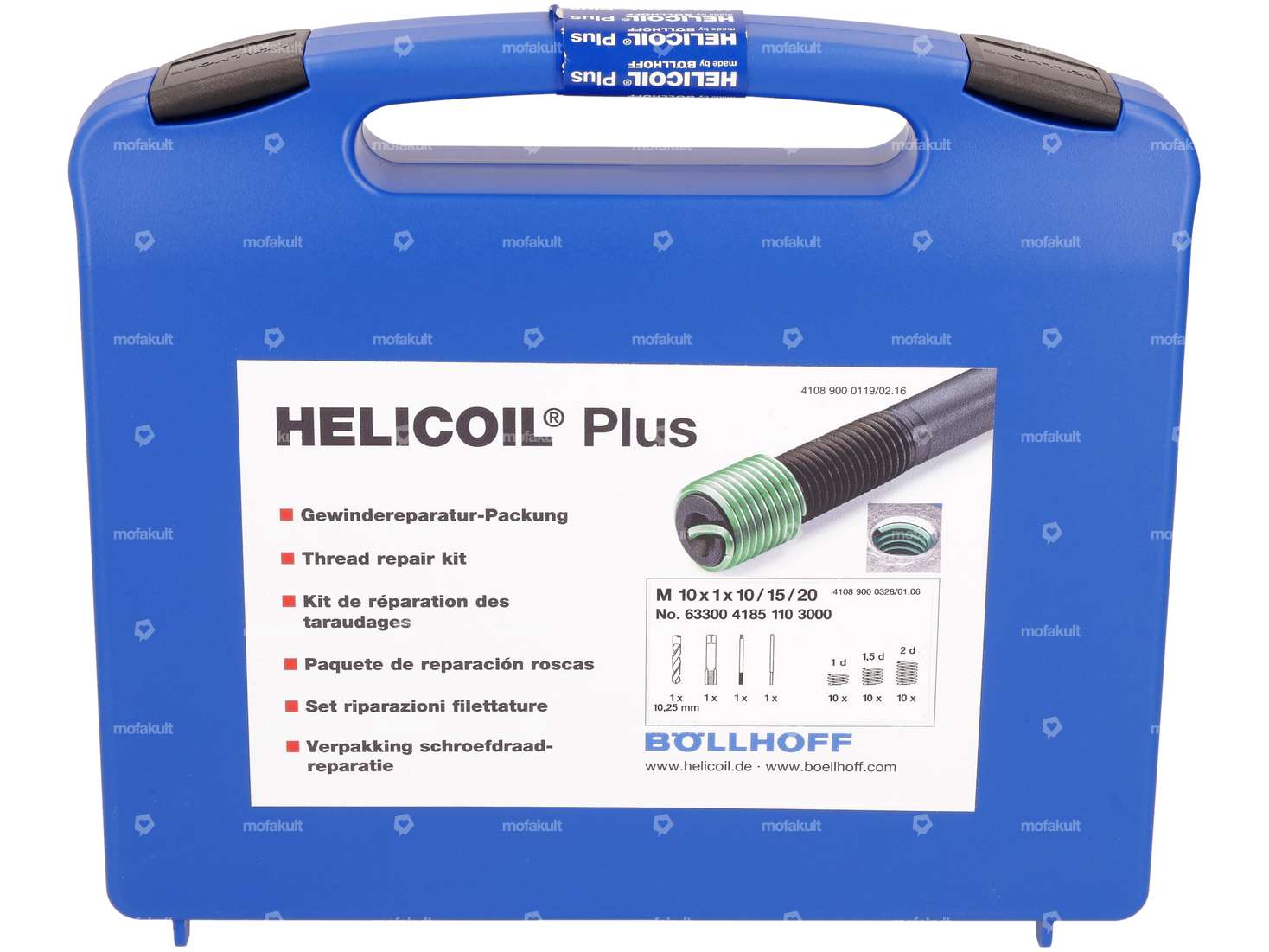 HeliCoil Gewinde-Reparatur-Set M10x1 (Profi Werkzeug) Carousel Image 1