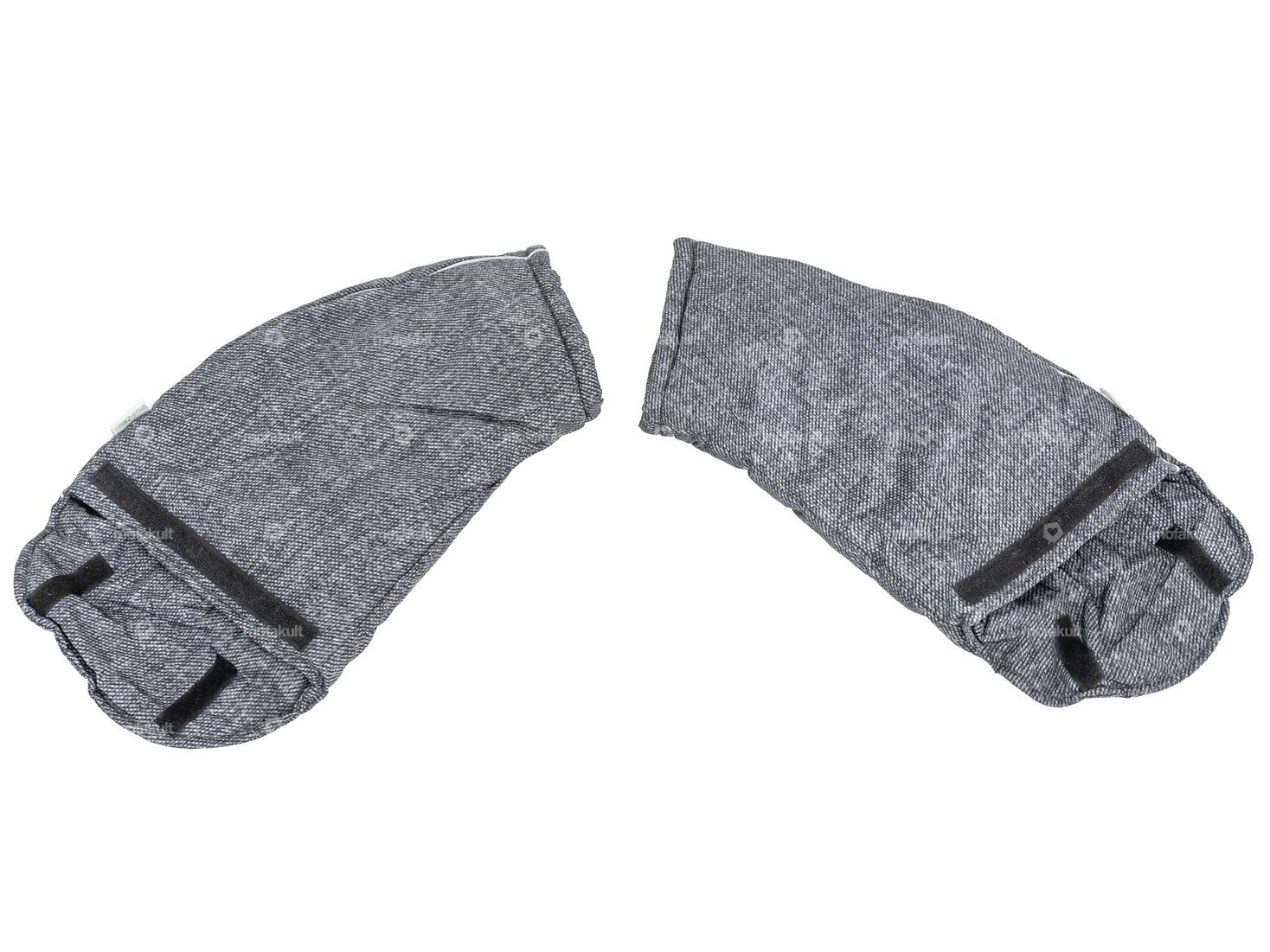 wobs Handschutz gefüttert lang grau Carousel Image 1