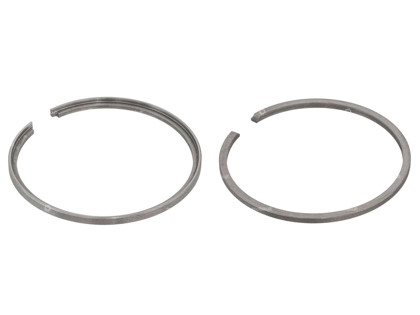 Meteor piston rings 40 mm (pair) | Piaggio Ciao, SI, Bravo, Boxer Carousel Image 2