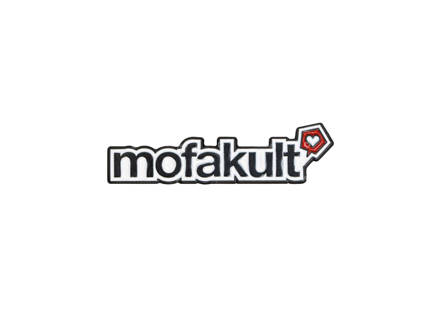 mk-Merch Pin «mofakult» 30 x 8 mm Carousel Image 1
