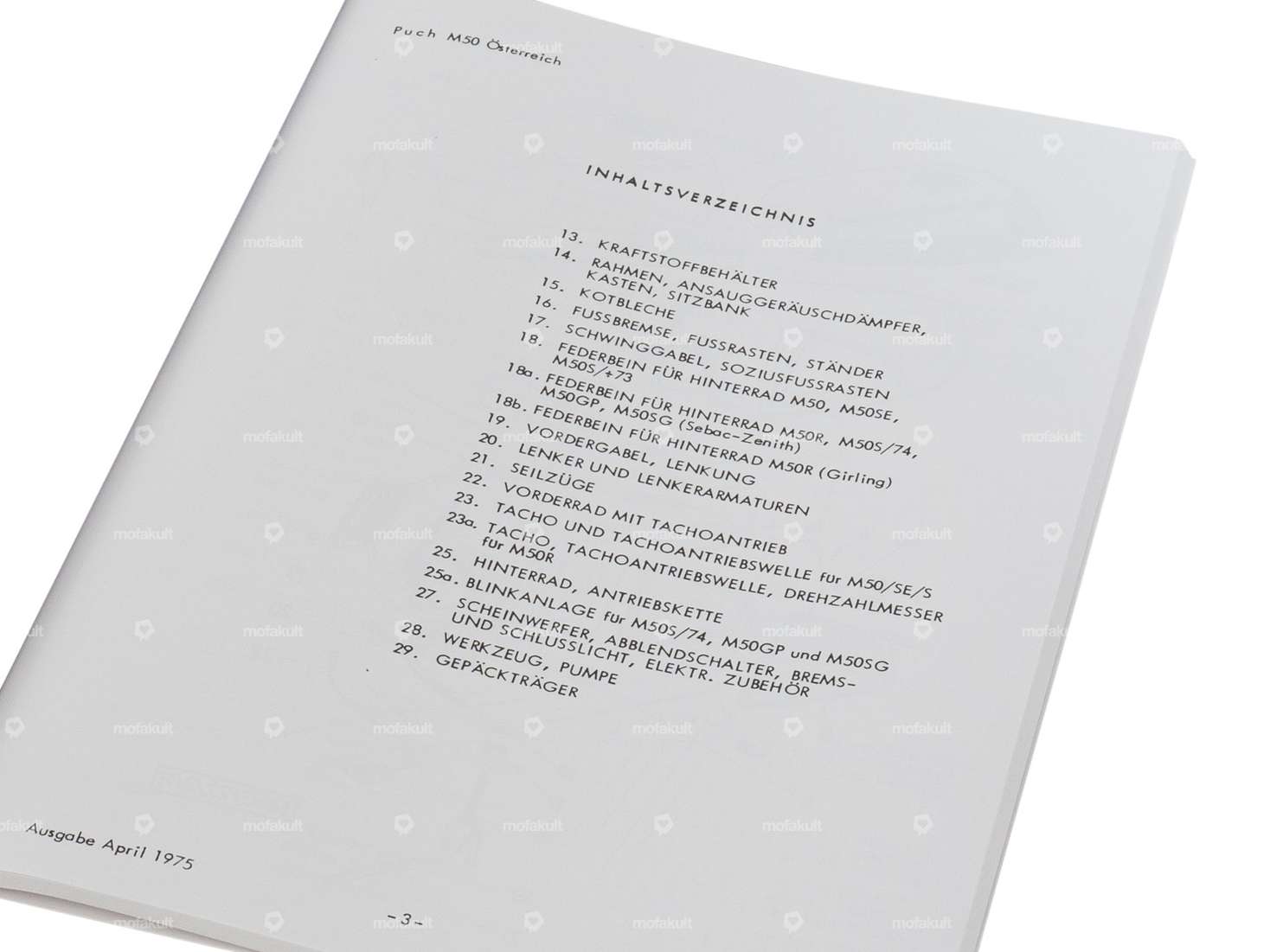 Ersatzteilkatalog | Puch M50 (AT) Carousel Image 2