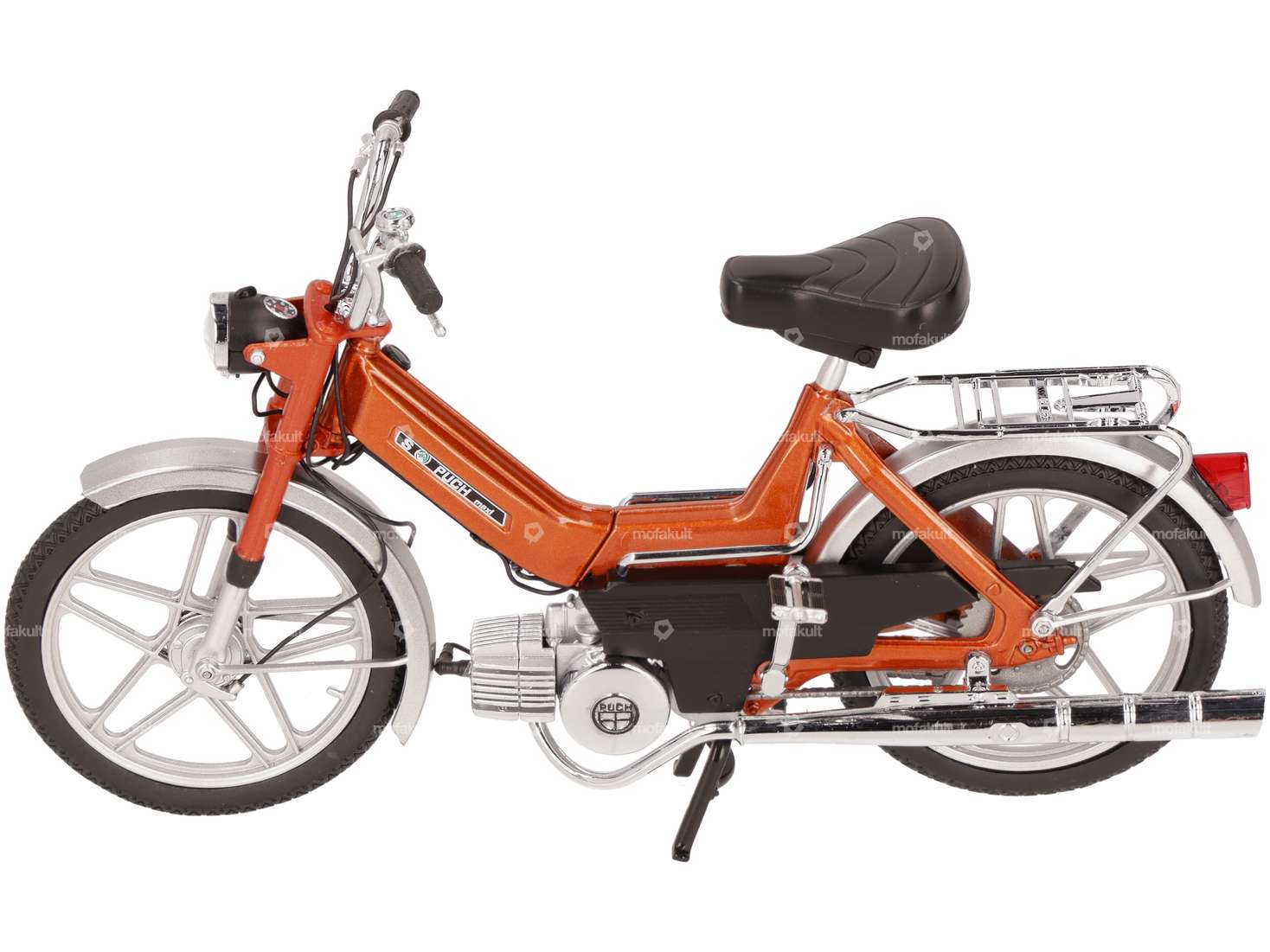 Puch Maxi N orange Miniatur Modell 1:10 (1A-Qualität) Carousel Image 1