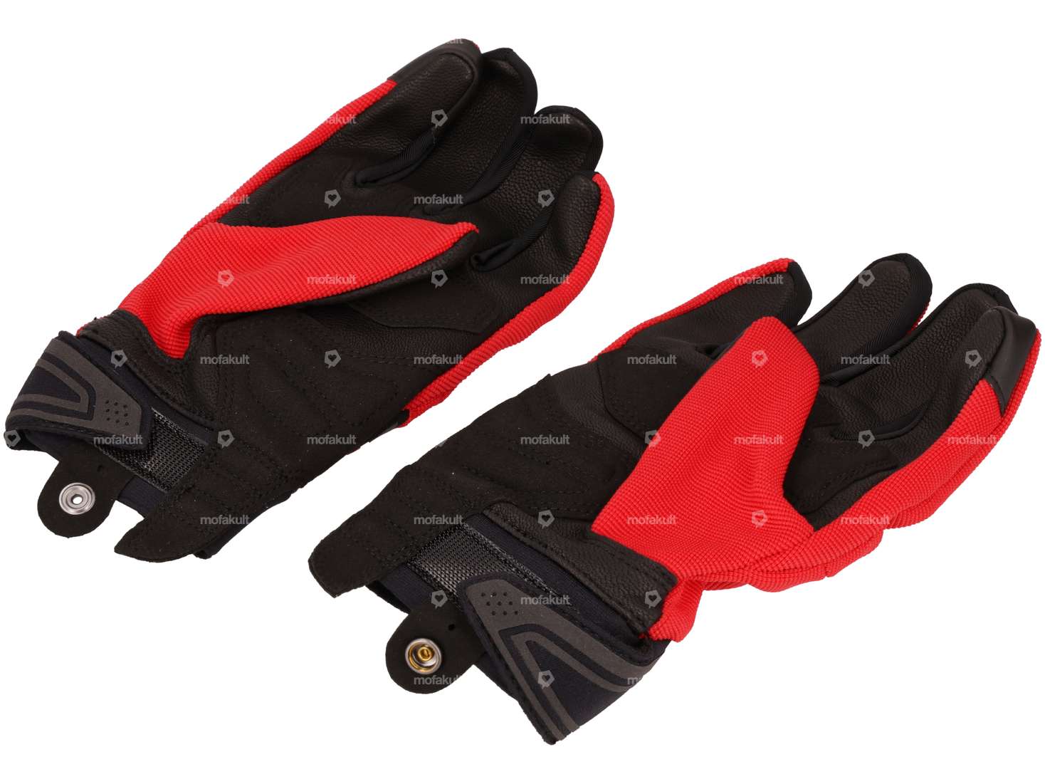 IXON glove "MIG 2" red / black Carousel Image 2