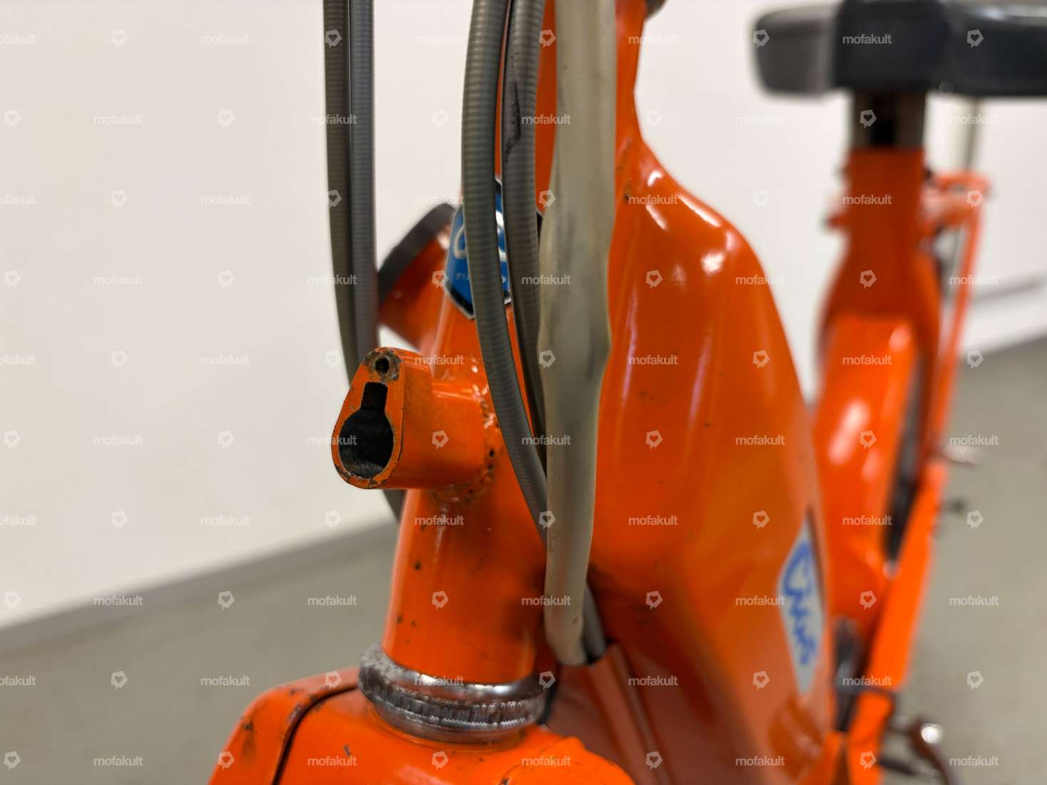 Feder Zadi Lenkschloss niedrig | Piaggio Ciao, SI, Bravo, Boxer Carousel Image 2