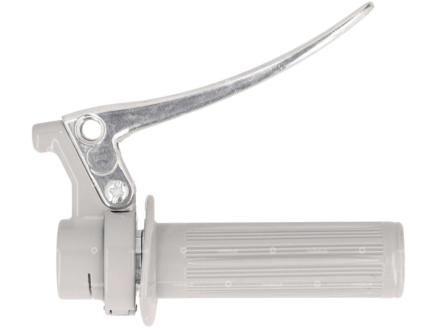 Gasgriff Oldschool Vollguss spitz grau Carousel Image 1