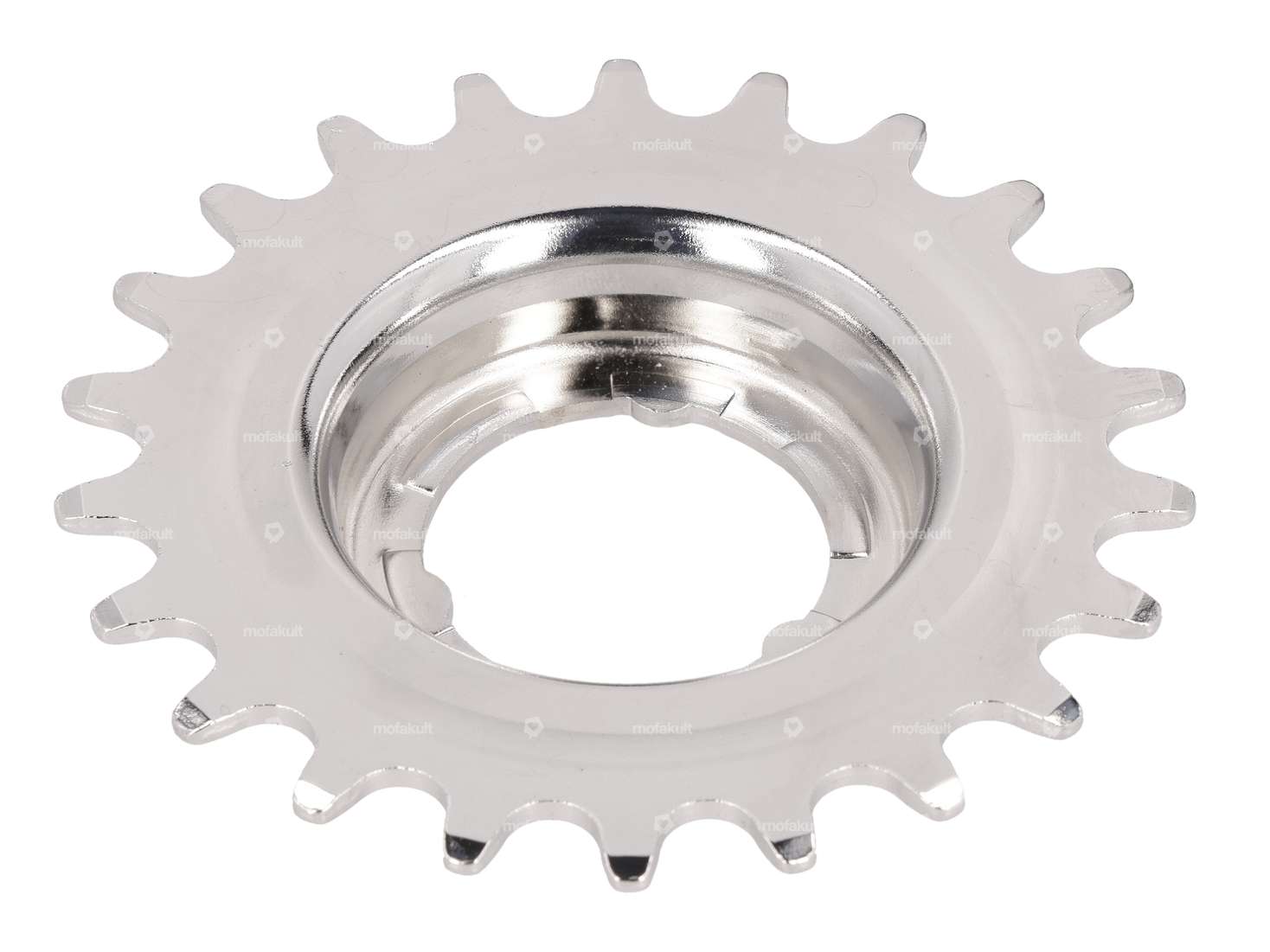 Zahnkranz Rücktritt 22 z. stark gekröpft Chrom Carousel Image 1