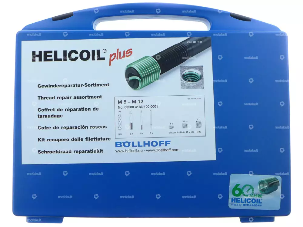 HBM Metrische Schroefdraad Reparatiesets (V-Coil - Helicoil) - Lemato HBM Metrische Schroefdraad Reparatiesets (V-Coil - Helicoil) - Lemato