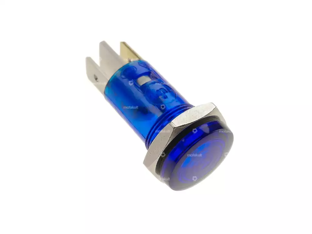 Indicator light blue 12V | mofakult