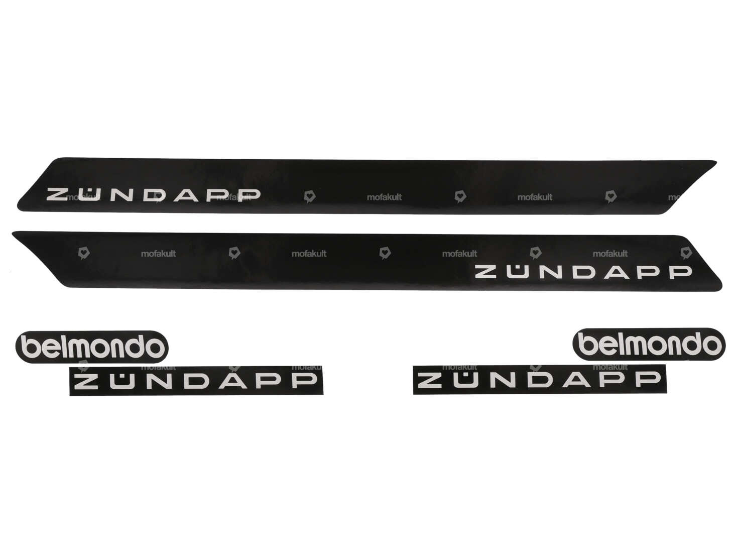 Aufkleber-Set Tank & Seitenschützer Jg. 1974 - 1975 | Zündapp Belmondo Carousel Image 1