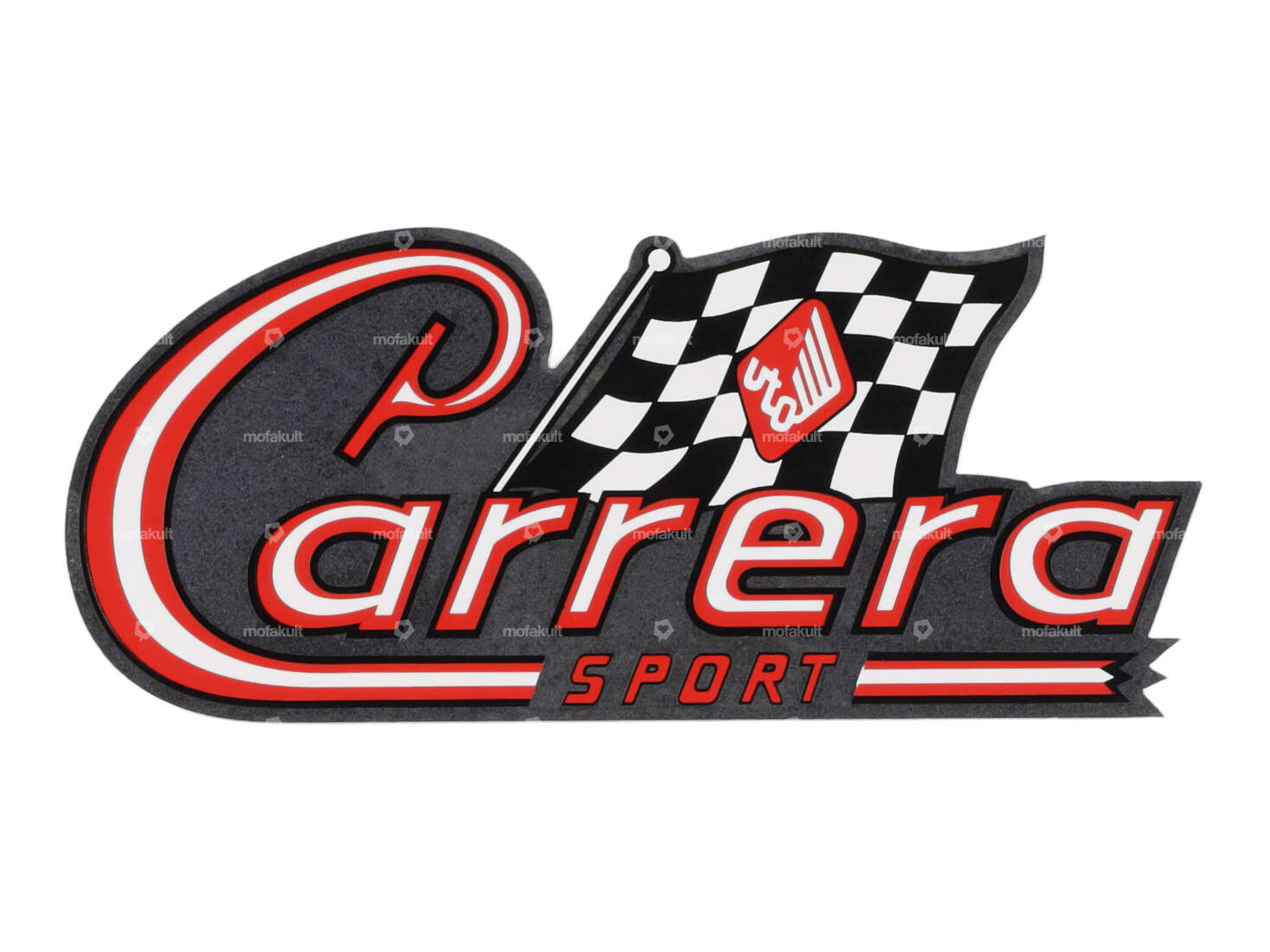 Aufkleber «Carrera» 110 x 46 mm | Alpa Cross 2000 Carousel Image 1