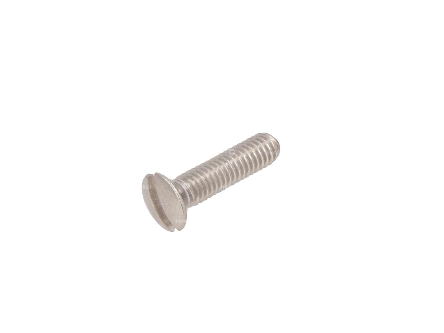 M4x16 slotted countersunk head screw Inox Carousel Image 1