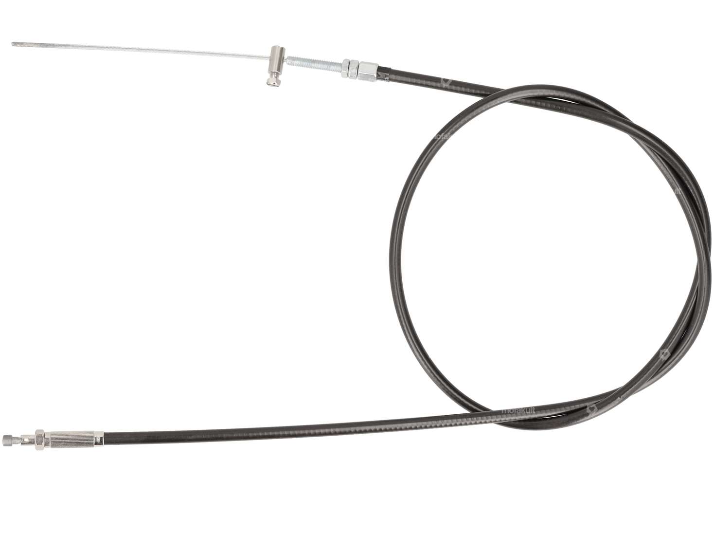 GPO brake cable front 140 cm (high handlebar) reinforced black | Puch Carousel Image 1