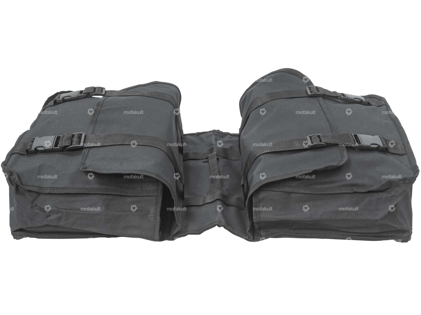 Luggage bag textile black Carousel Image 3