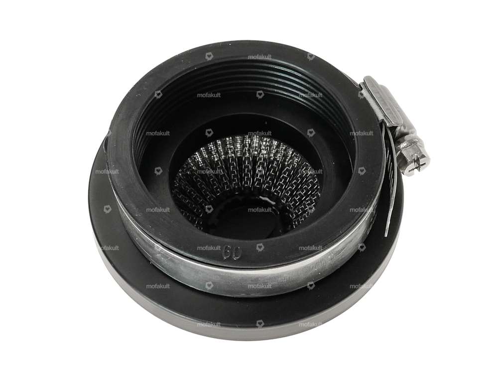 66HEROES Luftfilter Pilz Gitter schwarz Dell'Orto SHA (Ø=60 mm) Carousel Image 2