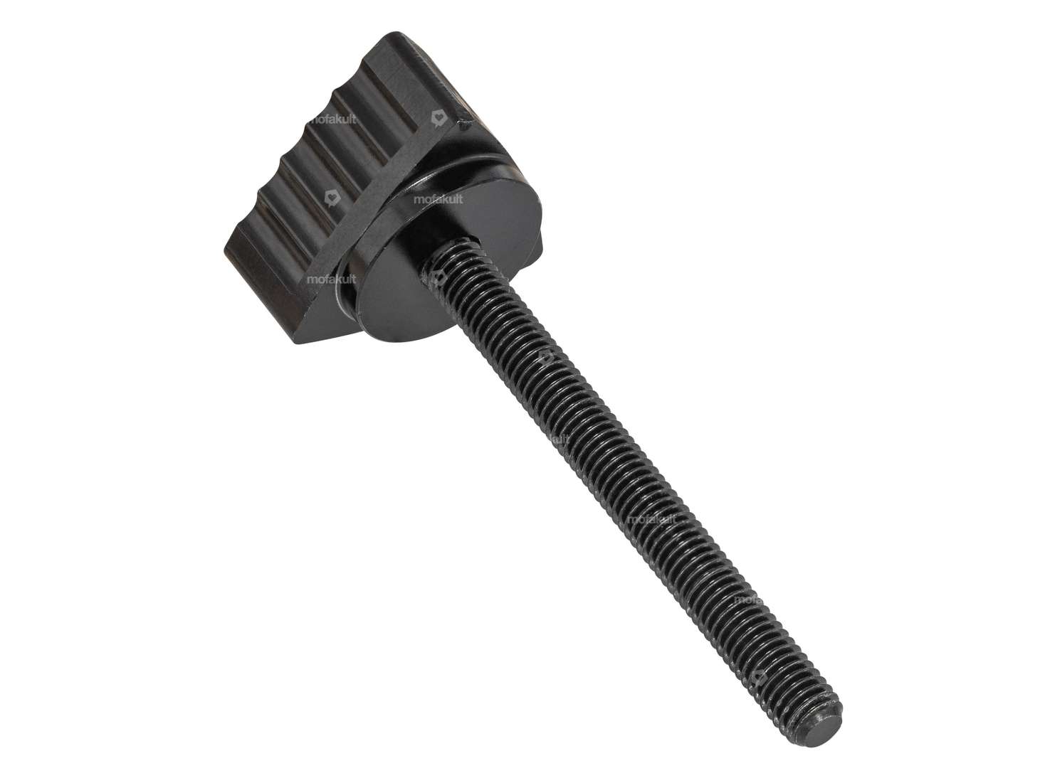 66HEROES side protection screw CNC 50 mm aluminum black (solid material) Carousel Image 2