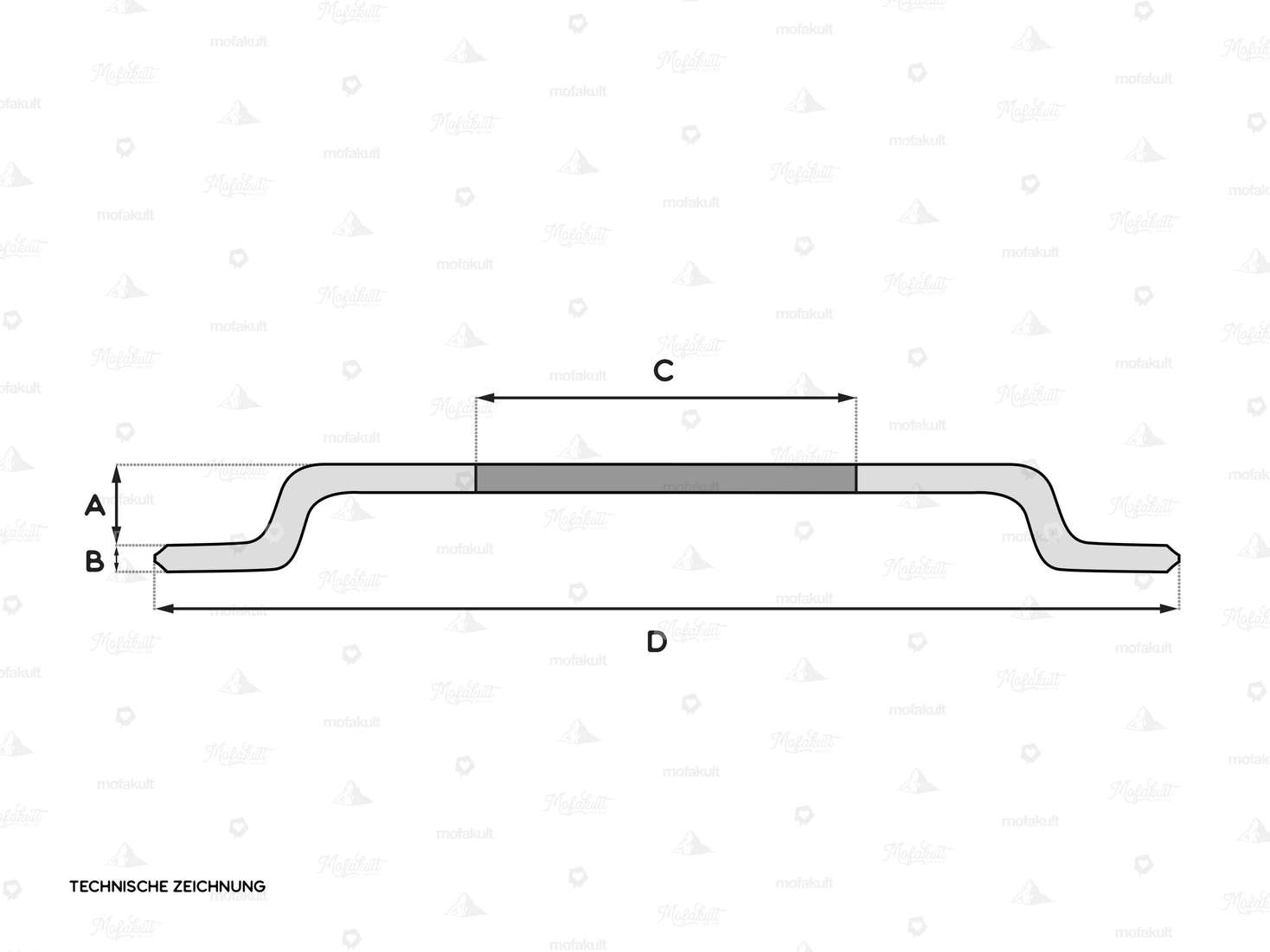 Zahnkranz 34 Zähne Grimeca flach Carousel Image 4