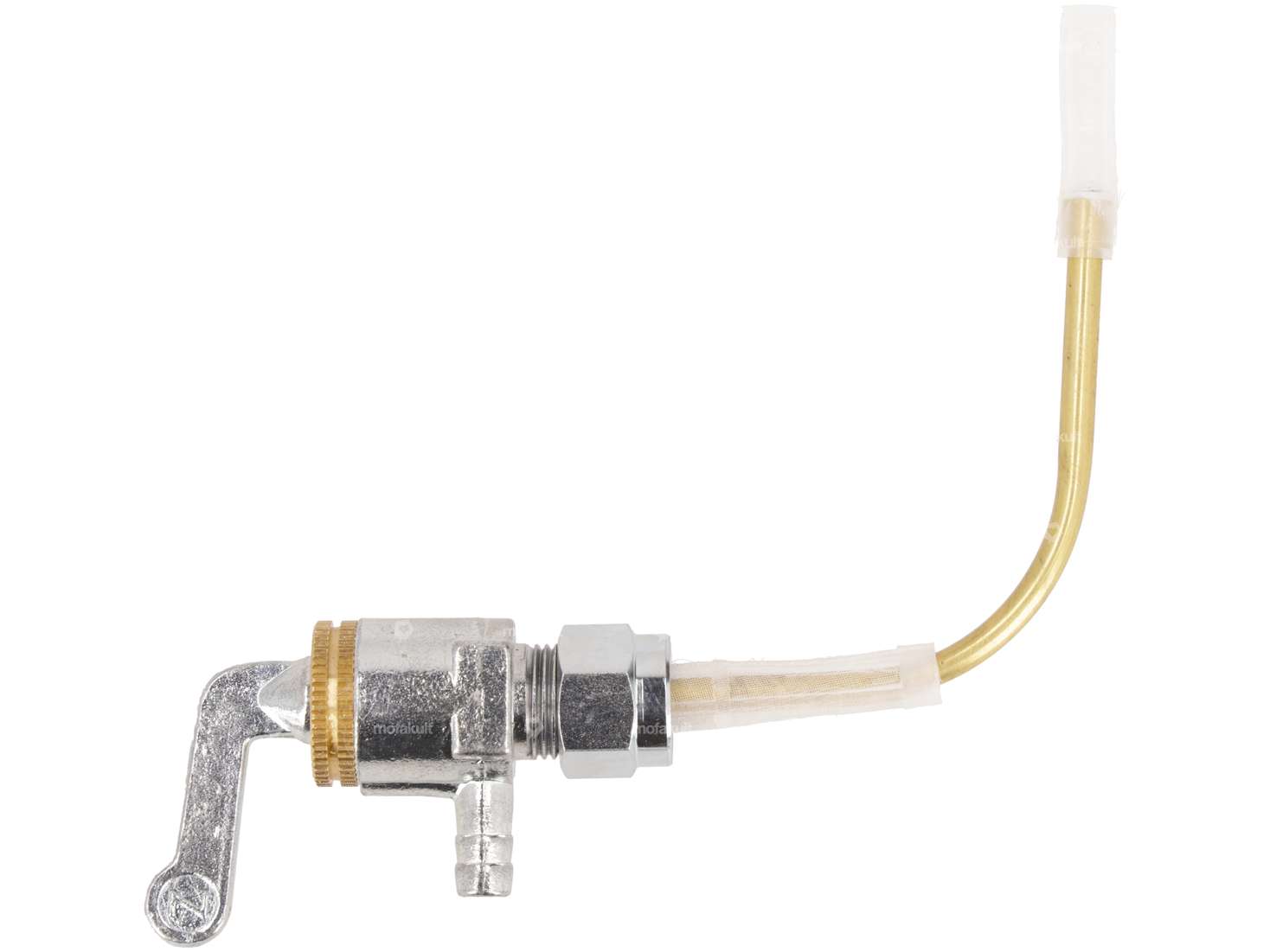 Benzinhahn horizontal M12x1 (mit Überwurfmutter) unten abgehend Carousel Image 1